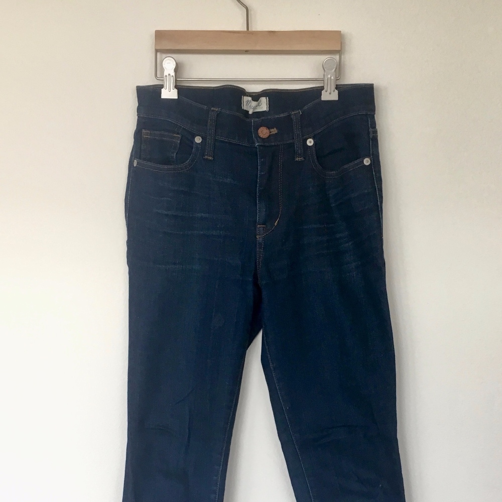 Madewell: High Riser Skinny - Dark Wash - 26